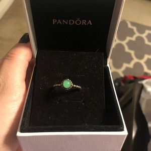 PANDORA May Birthstone Ring